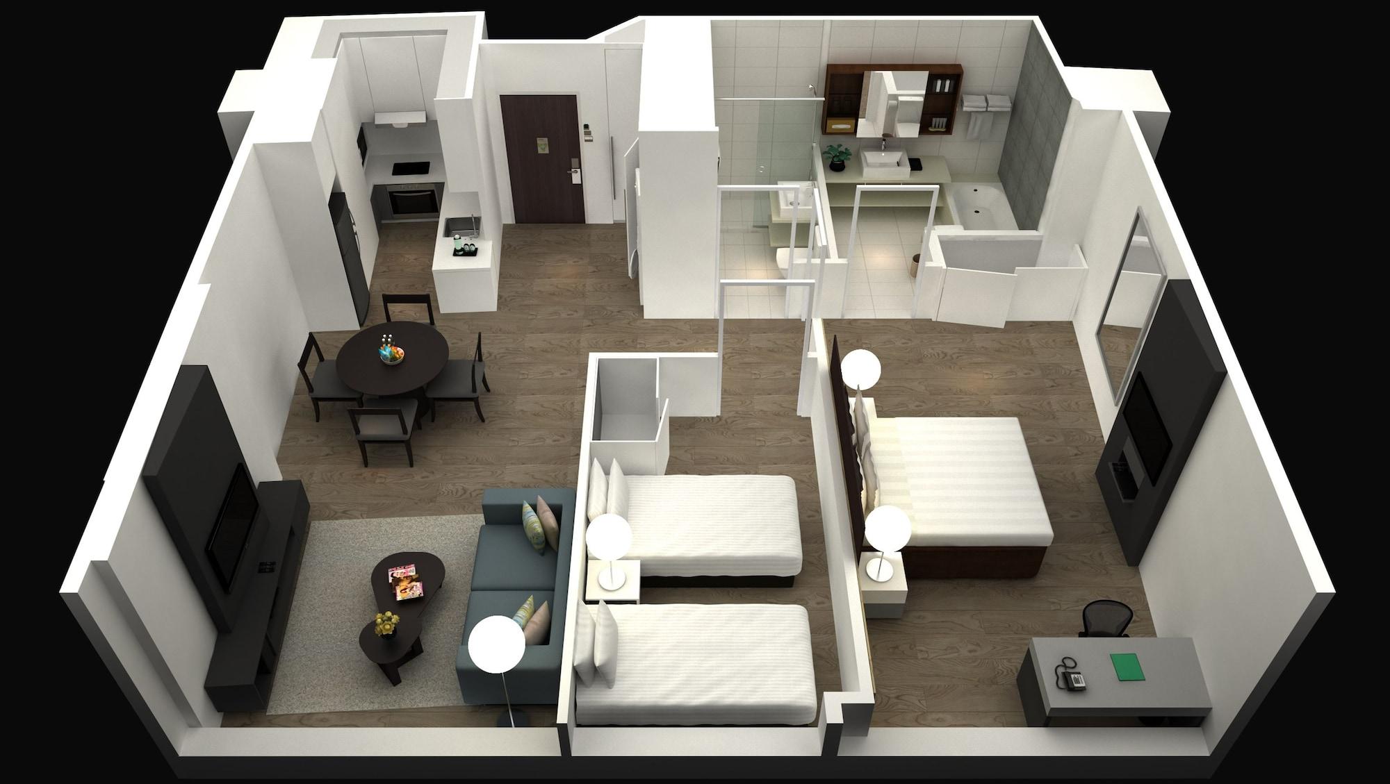 Parkroyal Serviced Suites Singapura Exterior foto