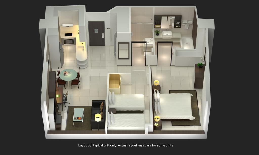 Parkroyal Serviced Suites Singapura Exterior foto